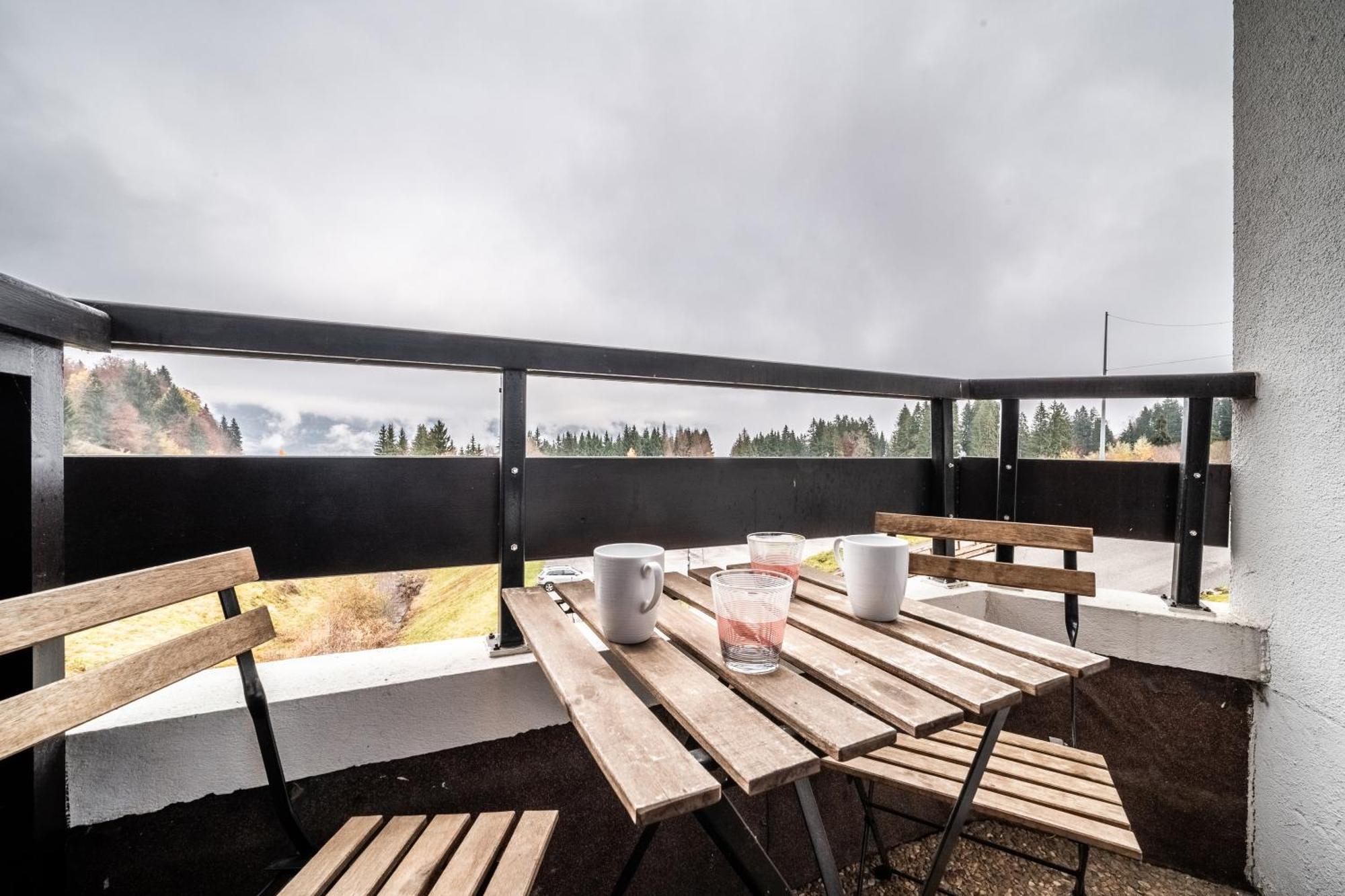 Appartement Morillon 4Pers Bagian luar foto
