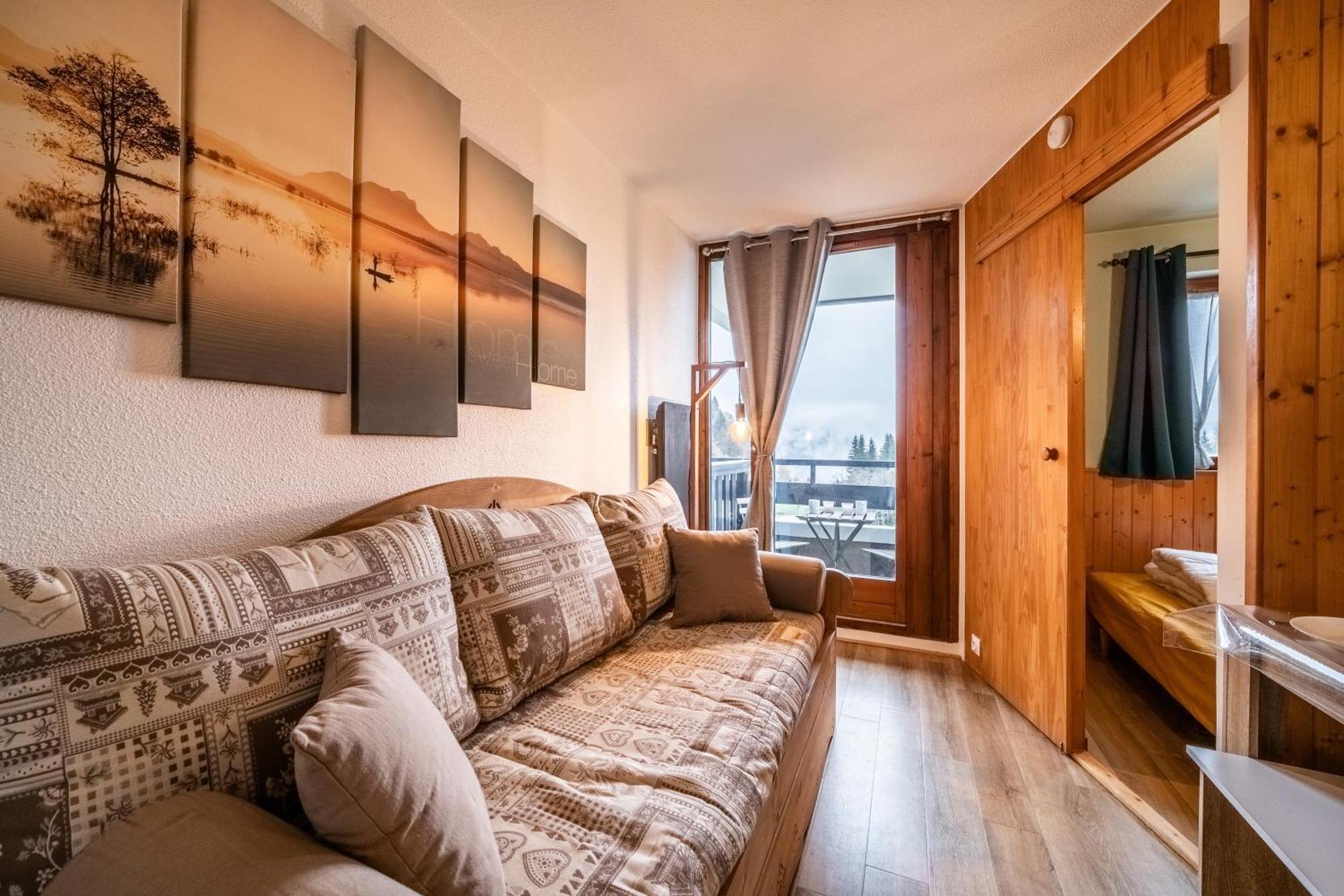 Appartement Morillon 4Pers Bagian luar foto