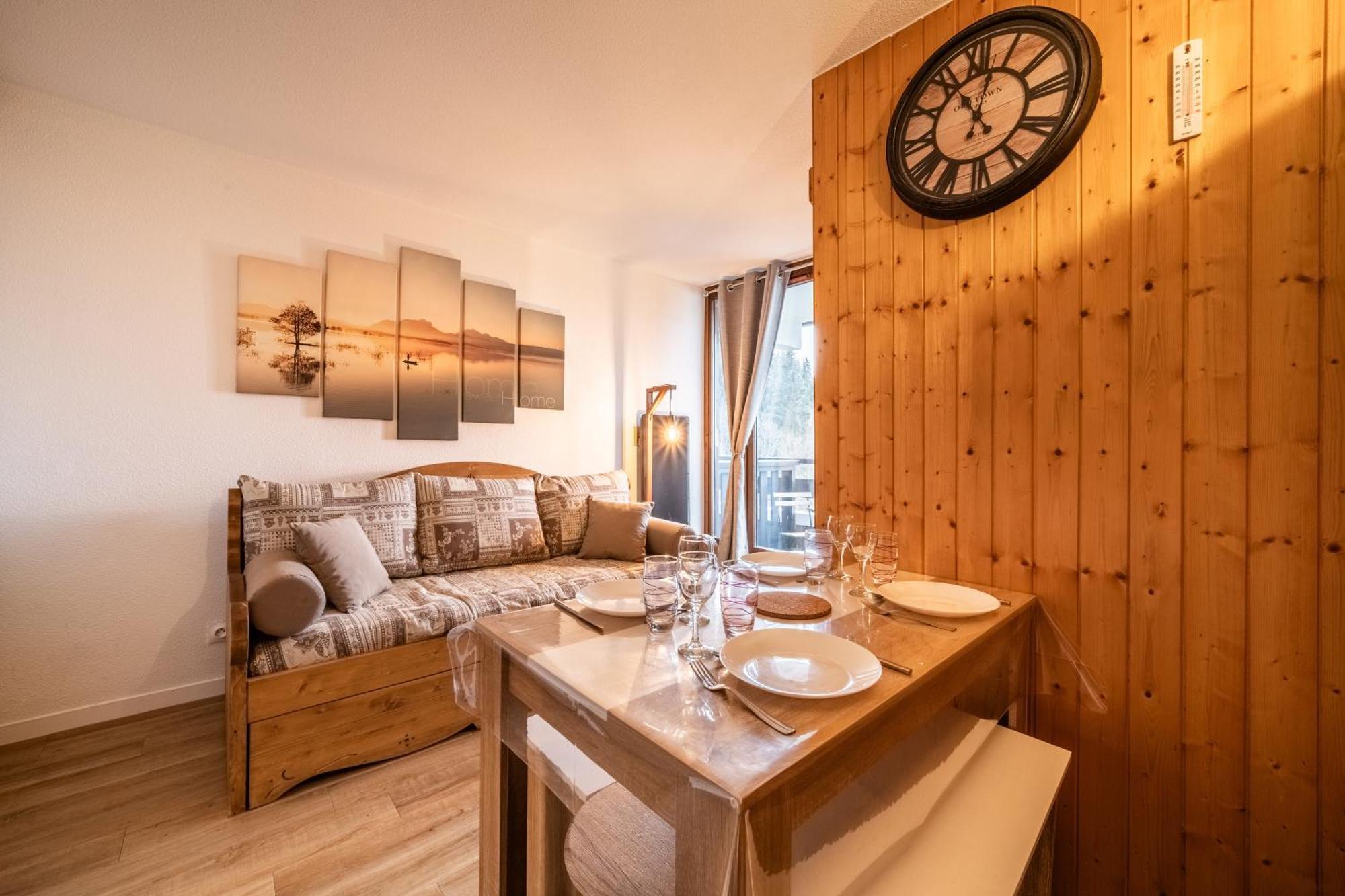 Appartement Morillon 4Pers Bagian luar foto